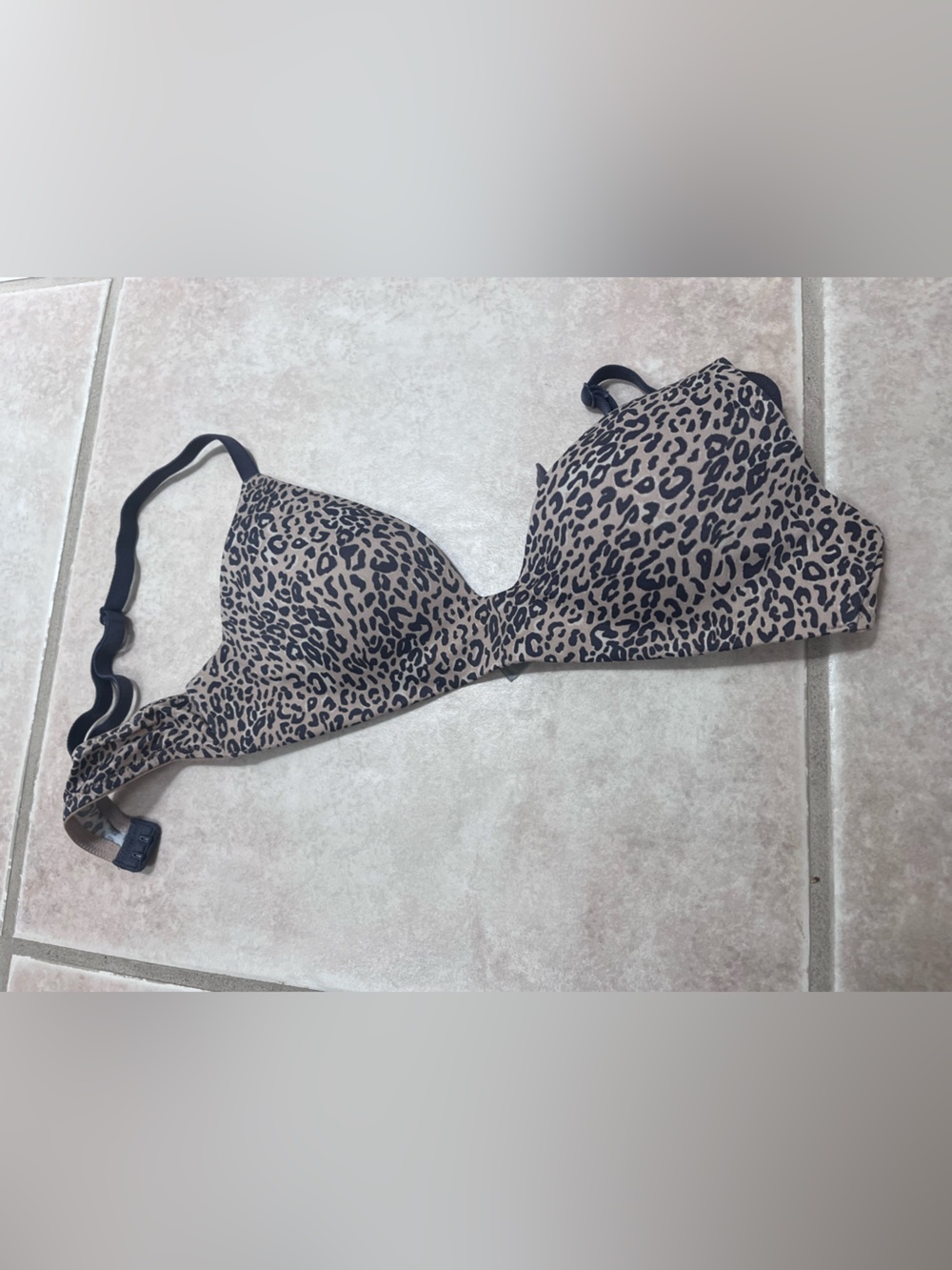 Victoria's Secret Leopard Print  Bra in Tan and Black